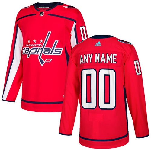 NHL Washington Capitals Trikot Benutzerdefinierte Heim Rot Authentic